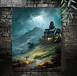 Картина «Таємничий будинок на пагорбі», фото 3