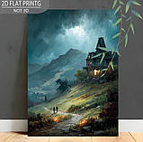 Картина «Таємничий будинок на пагорбі», фото 5