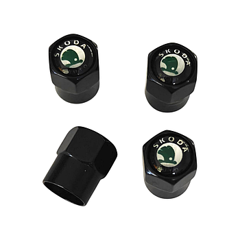 Ковпачки на ніпель з логотипом Skoda