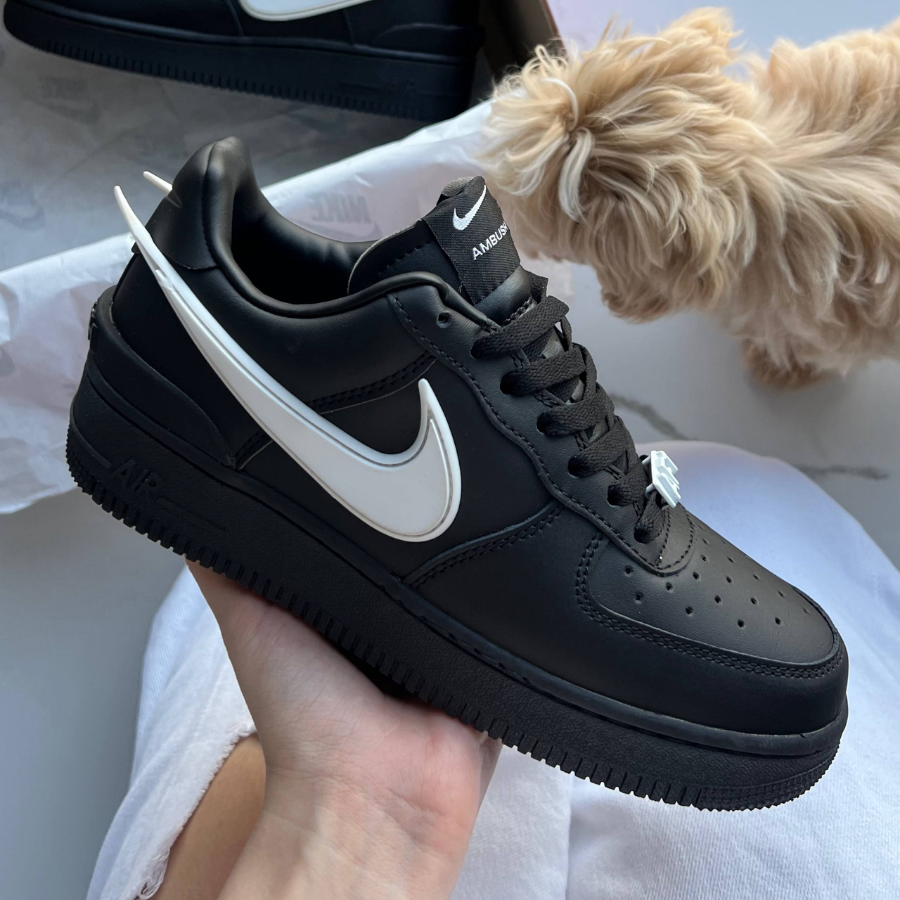 Nike AMBUSH 黒 size M AMBUSH × Nike Air Force 1 Low 