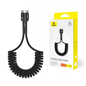 TypeC to TypeC кабель Baseus Fish-Eye 100W (P10320203111-00 / CB000091) 1m Black