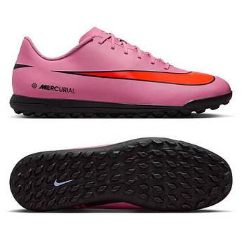 Сороконіжки Nike Mercurial Vapor 16 Club TF FQ8446-600, Рожевий, Розмір (EU) — 39