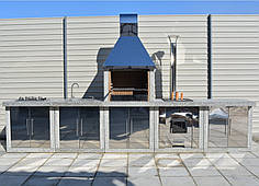 Мангальна зона барбекю "Гарден Шеф" з фасадами комплекс 2XL