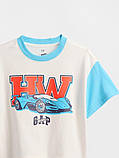 Дитяча футболка з принтом Hot Wheels GAP 1159842728 (Білий 3), фото 3