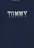 Дитяча футболка Tommy Hilfiger з логотипом з паєток 1159842732 (Синій L), фото 3