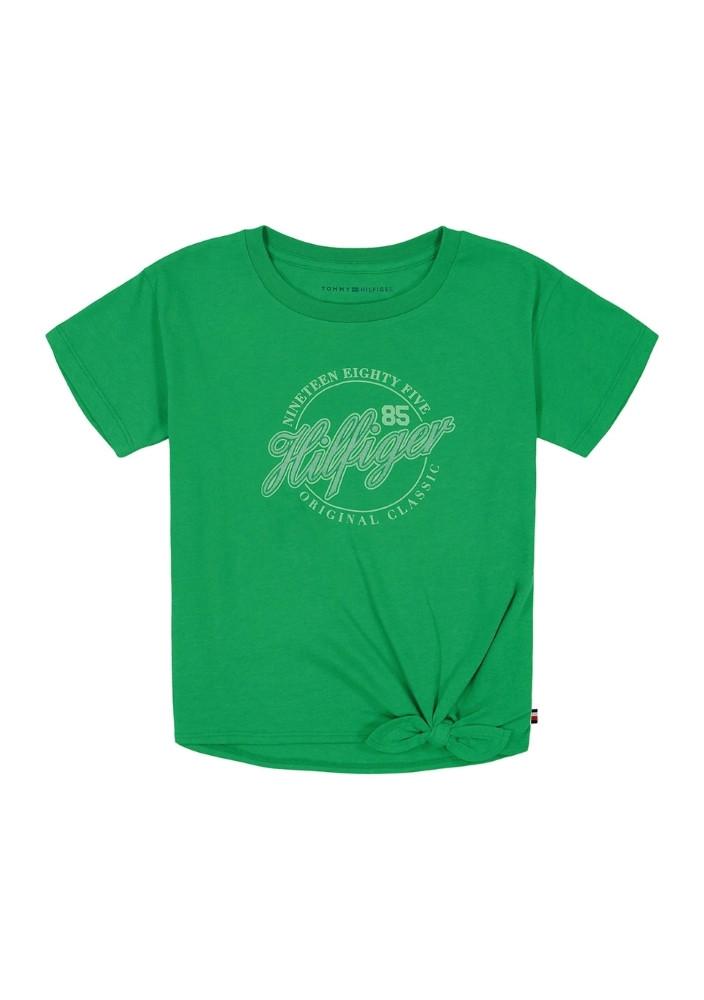 Дитяча футболка Tommy Hilfiger із вузлом 1159842773 (Зелений L), фото 1