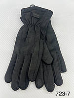 Жіночі сенсорні рукавички замш/хутро (гуртом)