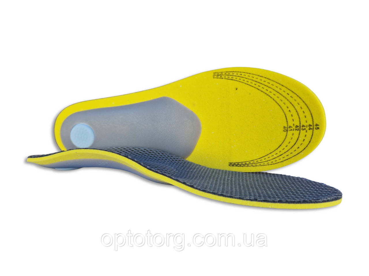 Устілка кроссовочная чоловіча ортопедична обрізна 40-45