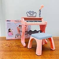 Синтезатор 25 клавіш із мікрофоном, стільчиком 328-26-27