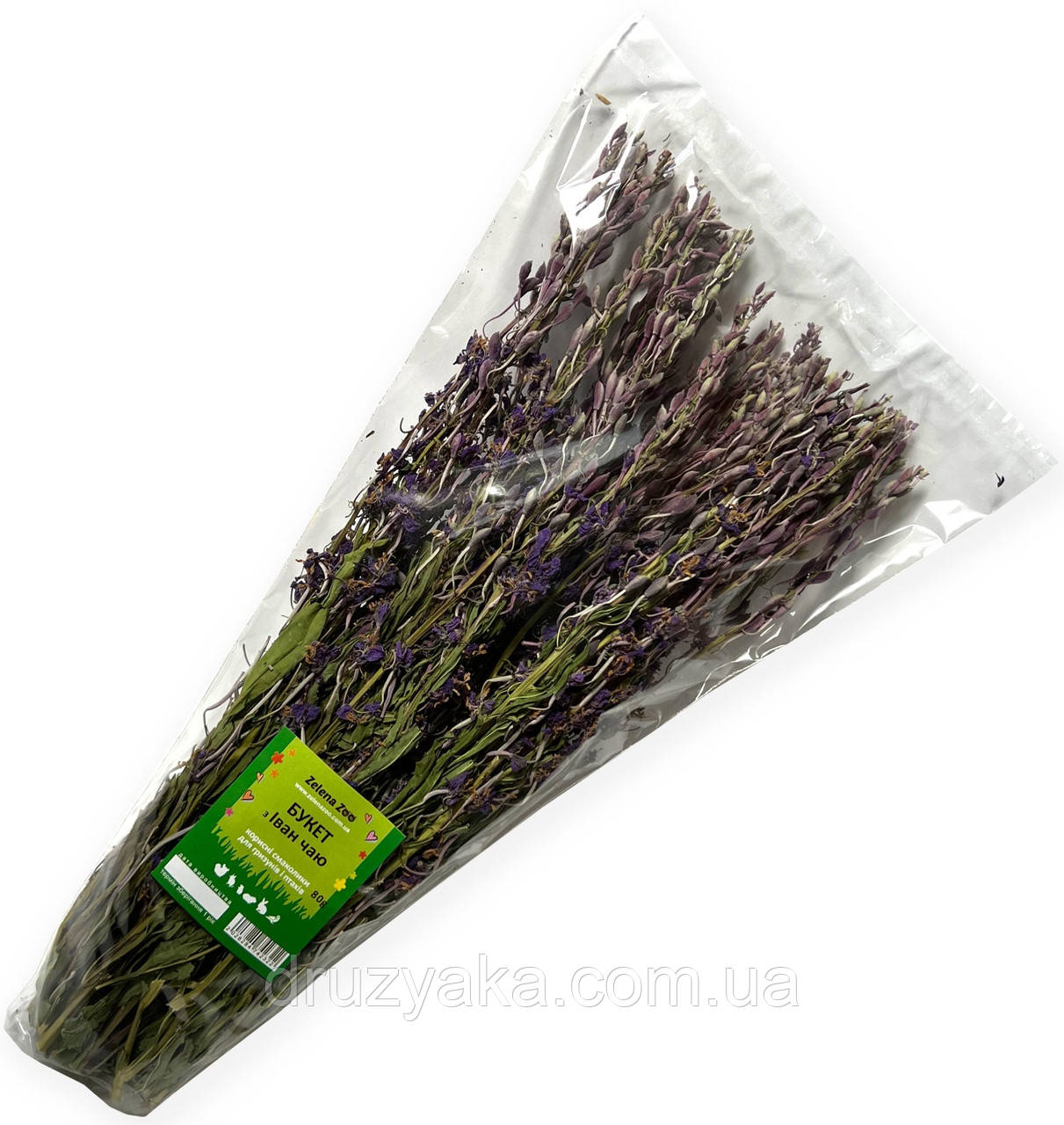 Ласощі для гризунів та папуг Букет з Іван-чаю, 80 г, фото 1