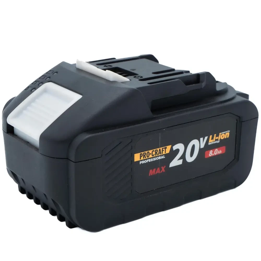 Акумуляторна батарея Procraft Battery20/8 (20В, 8 А·год), фото 1