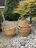 Корзина "Господарська" плетена з лози. Арт: Н030, фото 2