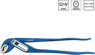 Трубні сантехнічні кліщі S&R Classic 240х33 мм хромованадієва сталь (271240330)