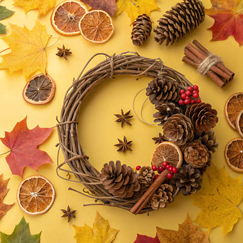 Осінній декор: еко - деталі