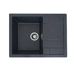 Гранітна мийка для кухні VALESO INTENSO 6550 матова Антрацит
