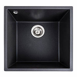 Гранітна мийка для кухні VALESO RUBA 4040 матова Моріон