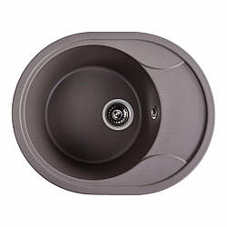 Гранітна мийка для кухні VALESO 5847 ONYX матова Дюна