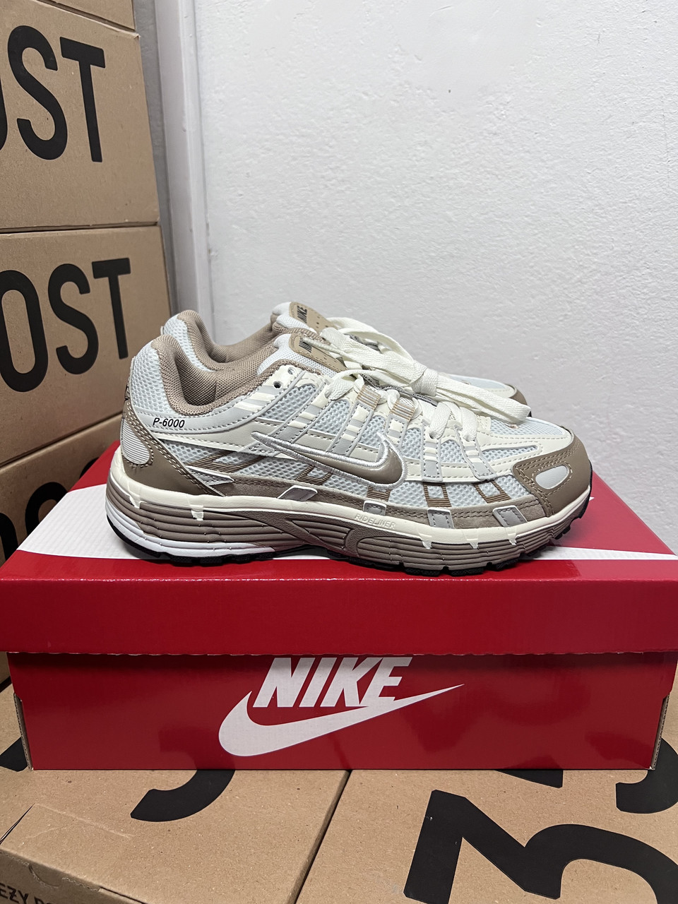 Nike P-6000 beige 38, фото 1