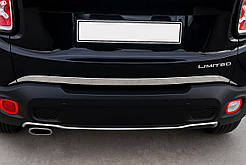 Кромка багажника 2014-2018 (3 шт, нерж) для Jeep Renegade 2014- рр