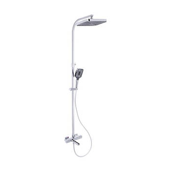 Душова система універсальна Qtap Sloup термостатична на три споживачі (з виливом) QTSLO51103OC48217