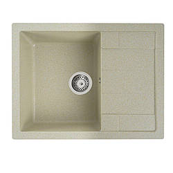 Гранітна мийка для кухні VALESO INTENSO 6550 матова Пісок