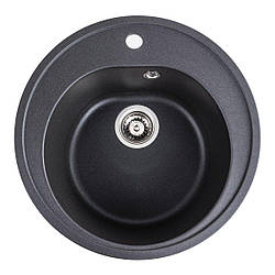 Гранітна мийка для кухні VALESO LUNA 510 матова Моріон