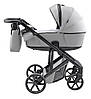 Коляска 2 в 1 Adamex Dolce Eco SA-3 світло-сірий, фото 4