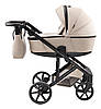 Коляска 2 в 1 Adamex Dolce Eco SA-7 лате, фото 3