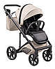 Коляска 2 в 1 Adamex Dolce Eco SA-7 лате, фото 8