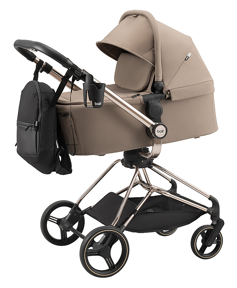 Коляска 2 в 1 Bair Moon Gold Edition MG-03 капучіно, фото 1