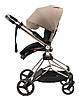 Коляска 2 в 1 Bair Moon Gold Edition MG-03 капучіно, фото 8