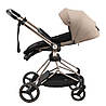 Коляска 2 в 1 Bair Moon Gold Edition MG-03 капучіно, фото 9