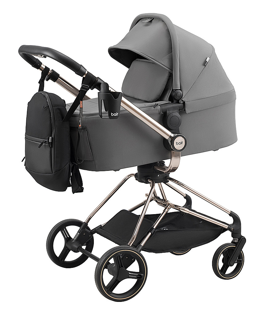Коляска 2 в 1 Bair Moon Gold Edition MG-02 темно-сірий, фото 1