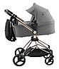 Коляска 2 в 1 Bair Moon Gold Edition MG-02 темно-сірий, фото 2