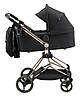 Коляска 2 в 1 Bair Moon Gold Edition MG-01 чорний, фото 3