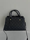 Сумка Louis Vuitton Montaigne Handbag in Monogram чорний крос-боді Луї Віттон, фото 2