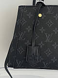 Сумка Louis Vuitton Montaigne Handbag in Monogram чорний крос-боді Луї Віттон, фото 3