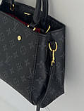 Сумка Louis Vuitton Montaigne Handbag in Monogram чорний крос-боді Луї Віттон, фото 4