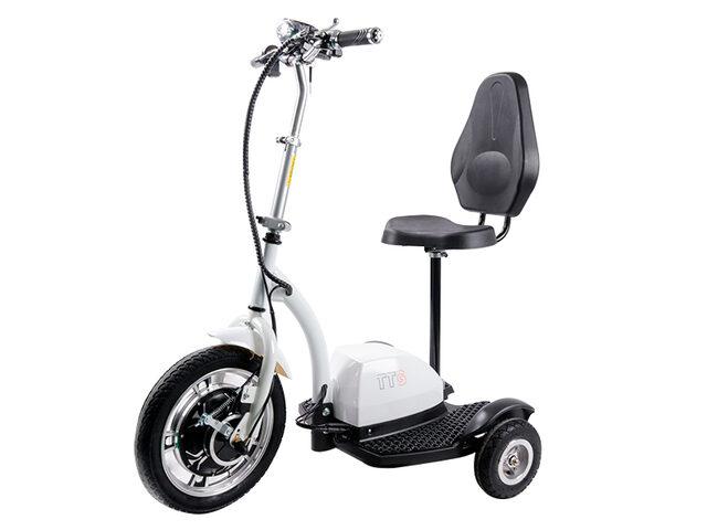 Електросамокат із сидінням (сидіння — спинка) TTG SM T06-2 48 V 500 W 12AH білий, фото 1
