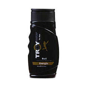 Чоловічий шампунь для волосся та тіла Troymen Energic, 300 мл Лівеста