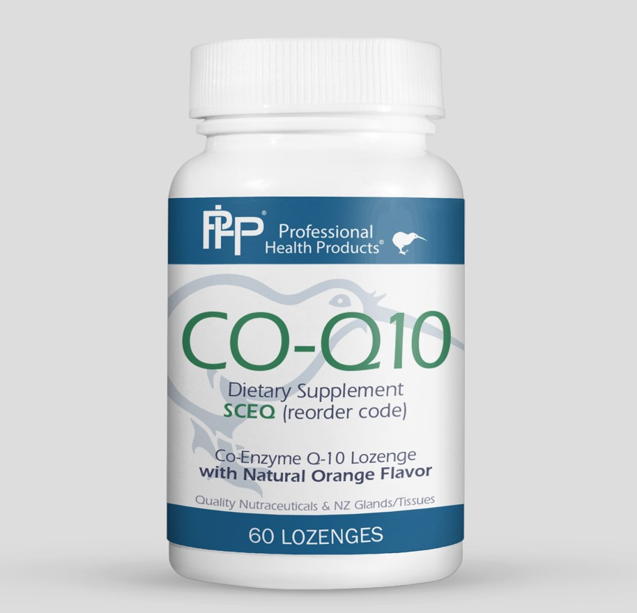 Professional Health Products CoQ10 / Коензим Ку10 зі смаком апельсина 60 льодяників, фото 1