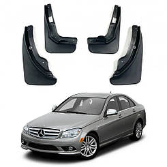 Бризковики Mercedes-Benz C-class W204 2011-2014, (4шт.) Benke
