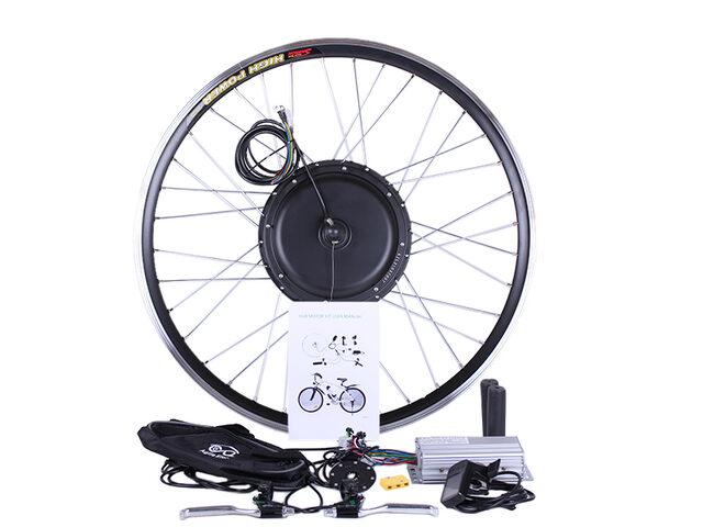 Велонабір колесо переднє 26 ТАТА з дисплеєм 1000W, фото 1