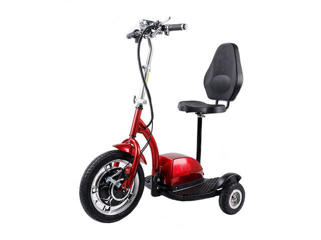 Електросамокат із сидінням (сидіння — спинка) TTG SM 06-2 48 V 500 W 12 AH червоний, фото 1
