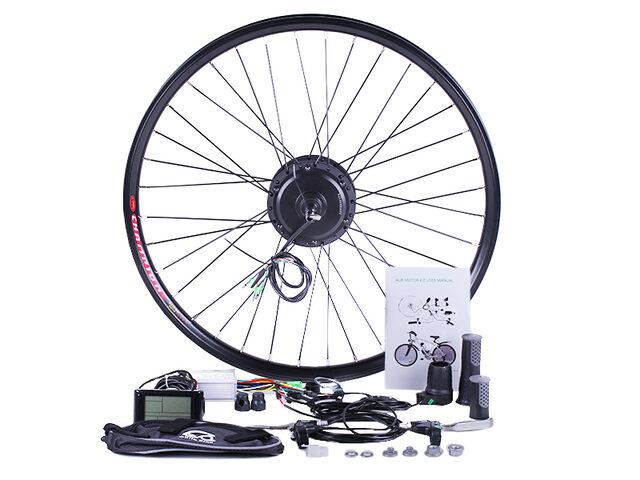 Велонабір колесо заднє 27,5 TT AGRO MOTO з дисплеєм 350W, фото 1