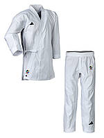 Кімоно для карате Adidas Fighter Slim Fit з ліцензією WKF | біле | K220DNAWKF