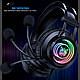 Навушники ONIKUMA X80 з RGB-підсвічуванням і мікрофоном дротові геймерські Чорний, фото 8