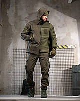 Тактический костюм военный утепленный Олива / Oliva комплект 5 в 1 армейская форма Хаки Осень