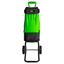 Подрібнювач гілок електричний ножовий Gartner GSK-2400, фото 3