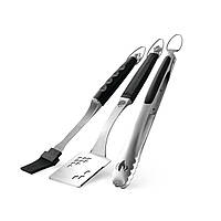 Набір із 3-х предметів із нержавіючої сталі Napoleon President's Edition (щипці, лопатка, пензлик) 70036 Код: 010501